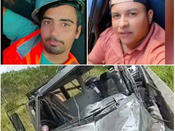 Caminhoneiro natural de Cacimbinhas e colega de trabalho morrem em acidente entre as cidades de Messias e Joaquim Gomes
